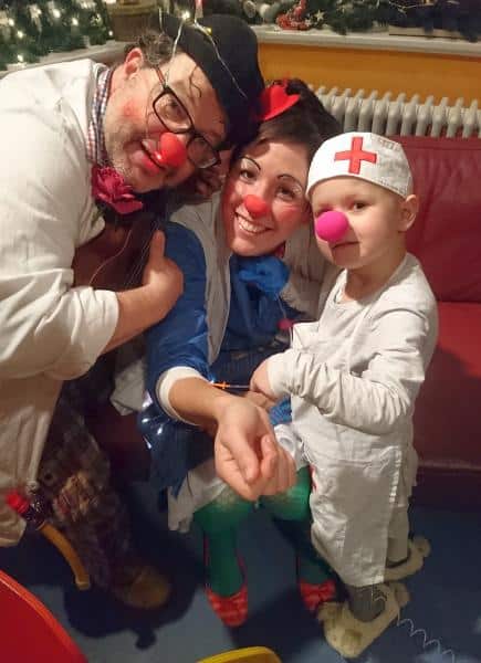 Klinikclowns auf der Kinderkrebsstation
