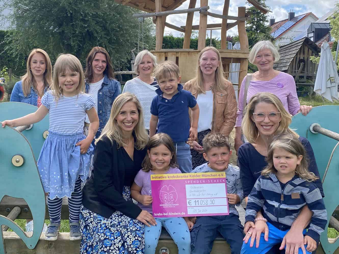 Spende des Olchinger Pfarrkindergartens