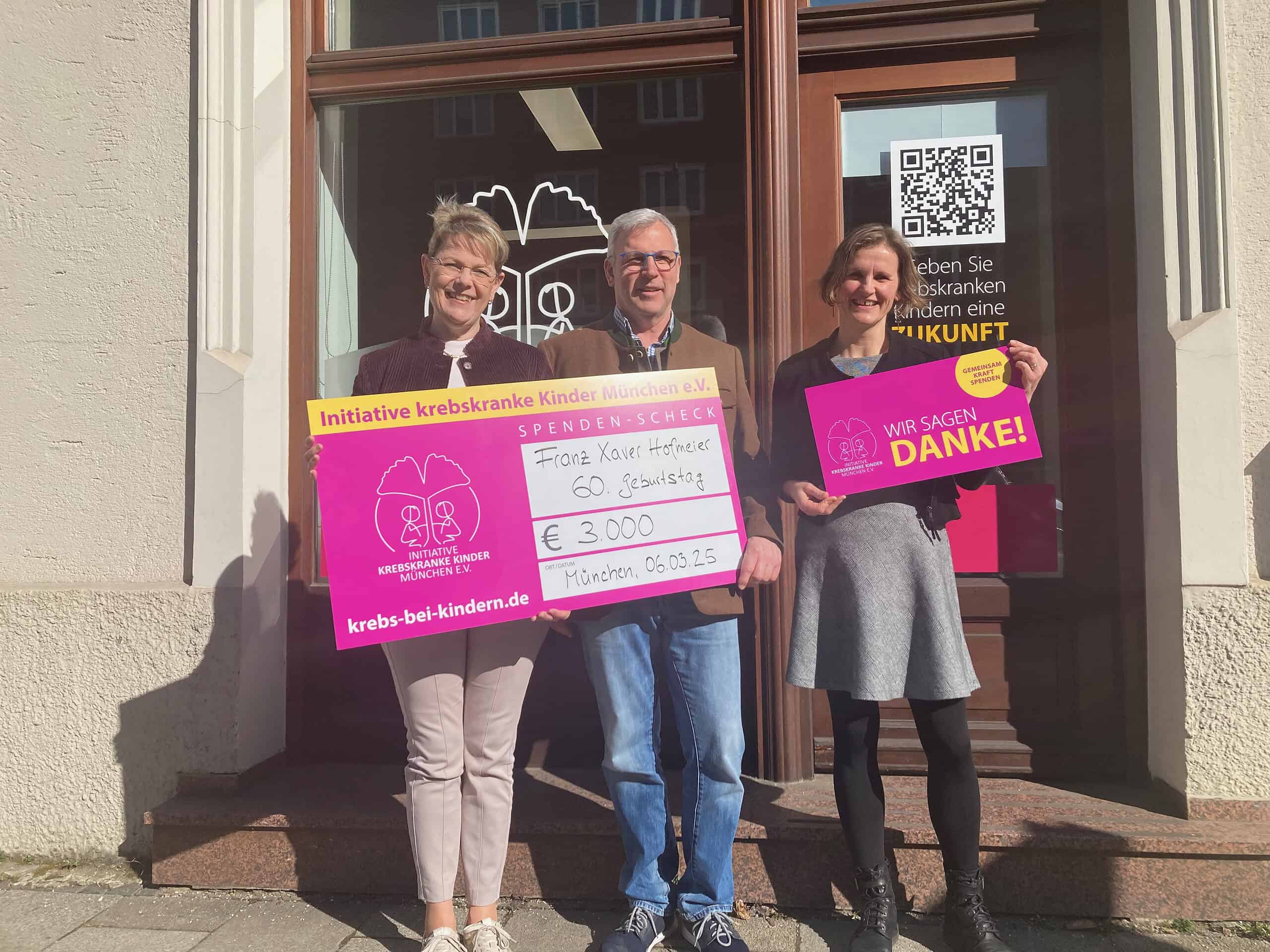 Spenden statt Schenken – eine besondere Geste zum 60. Geburtstag